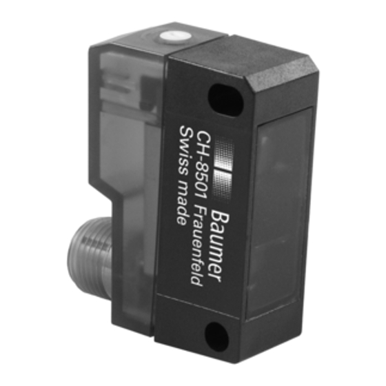 Baumer FRDK 14P6901 Quick Start Manual
