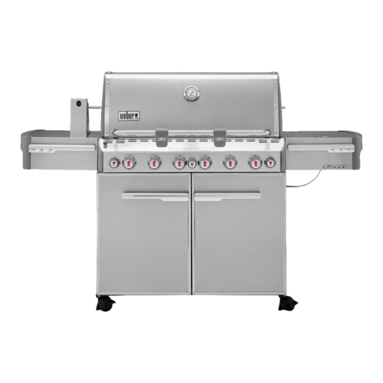 Weber Summit 670 Owner's Manual
