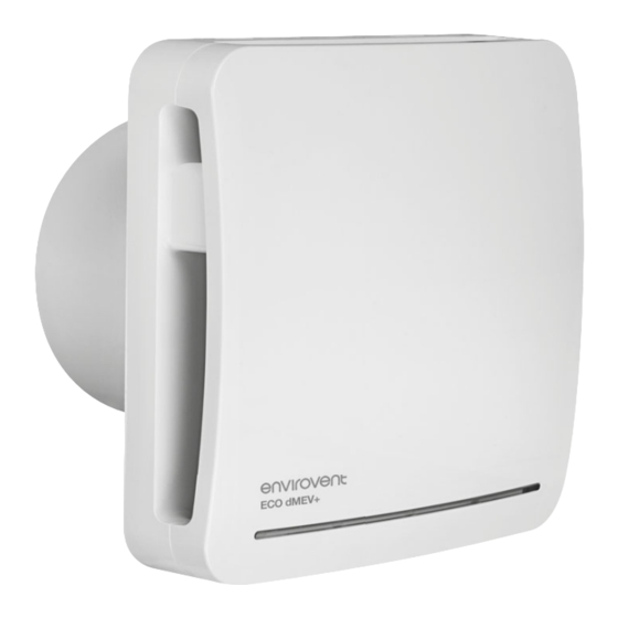 Envirovent Eco dMEV+ Manual