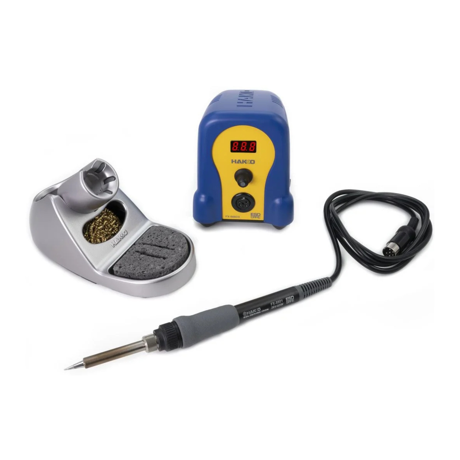 Hakko Electronics FX-888D Manual