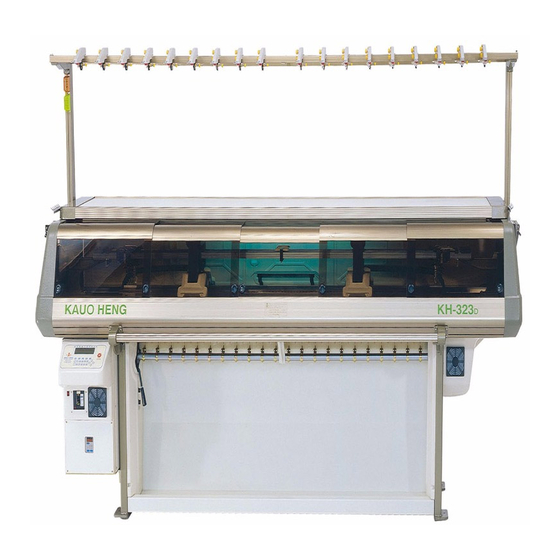 Kauo Heng KH-323 SERIES Operation Manual