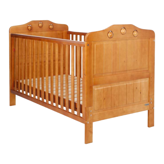 OBaby Lisa Cot Bed Instructions Manual