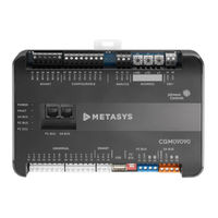 Johnson Controls CGM09090 Installation Manual