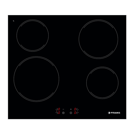 Pyramis Kochfeld 58HL 4003 Use And Installation  Manual