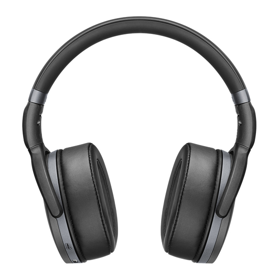 Sennheiser HD 4.40BT Quick Manual