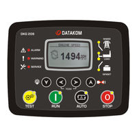 Datakom DKG-209 User Manual