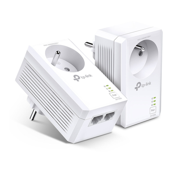 TP-Link TL-PA7027P Quick Installation Manual