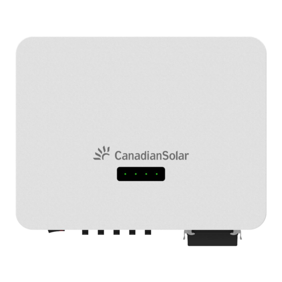 CanadianSolar CSI-40K-T4001A-E Manuals