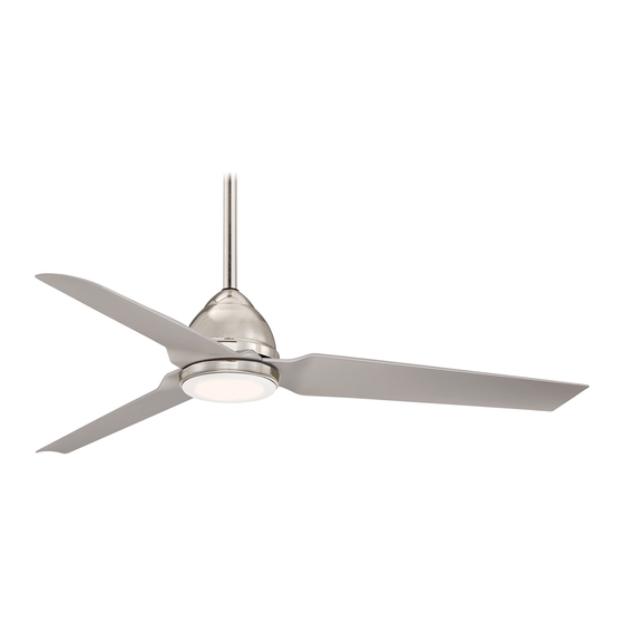 Minka Group Minka-Aire Java LED F753L Instruction Manual