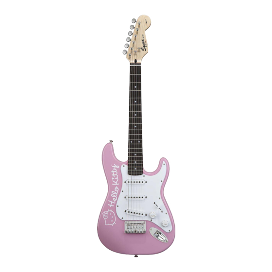 Squier Hello Kitty Mini Strat Specifications