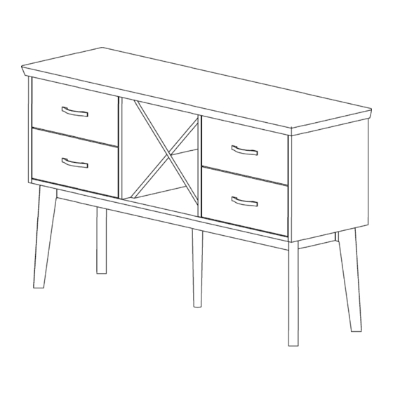 Bob's Furniture D-1760-8-SV Assembly Instruction