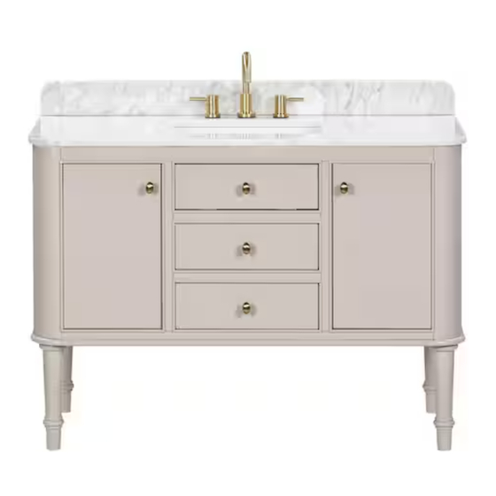 Home Decorators Collection COLLETTE 23016-VS48-MG Use And Care Manual
