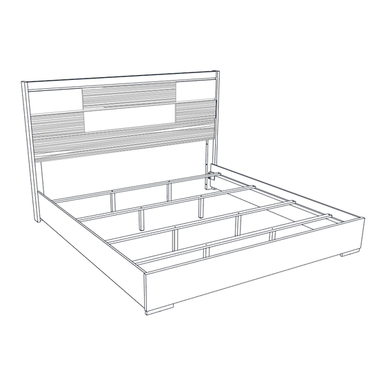 Coaster Blacktoft 207101KE Assembly Instructions Manual