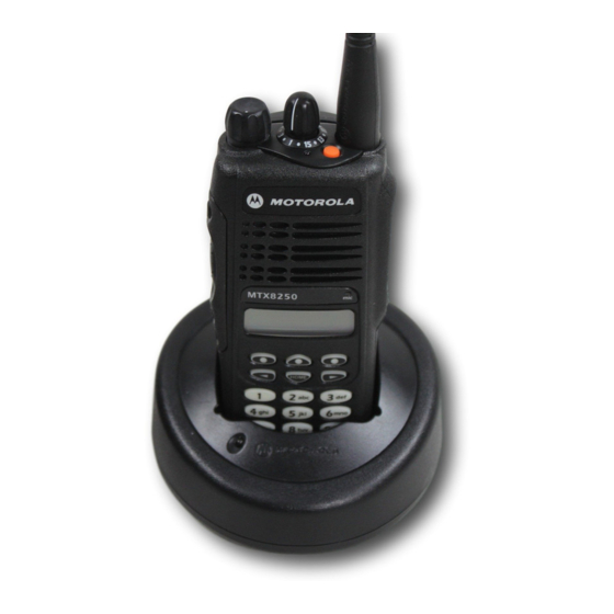 Motorola MTX8250 User Manual
