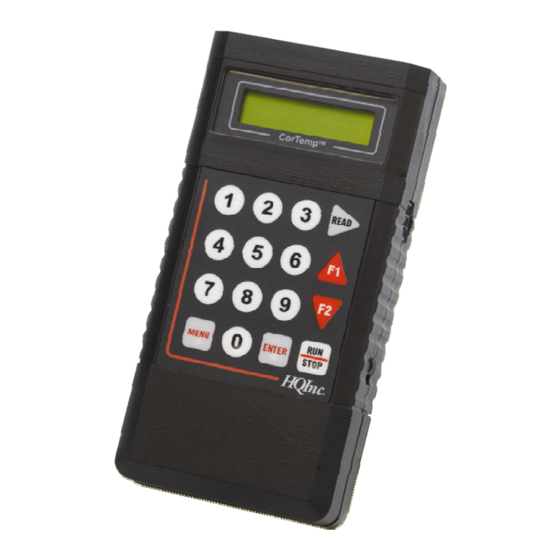 HQ CorTemp HT130003 User Manual