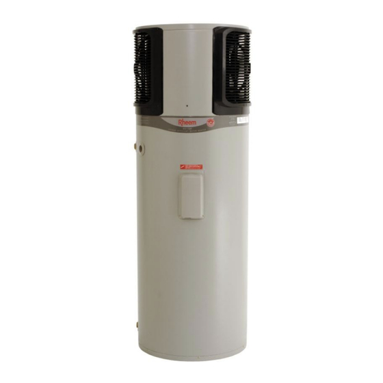 Rheem 310 Series Service Instructions Manual