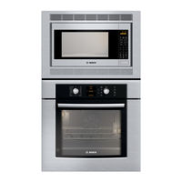 Bosch HBN5450UC - 27 Inch Electric Wall Oven Use And Care Manual