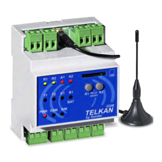 Sonder TELKAN 1 GSM Manual Of Installation And Use