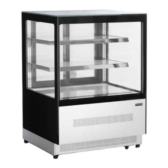 Tefcold LPD1200F/BLACK Glass Counter Manuals