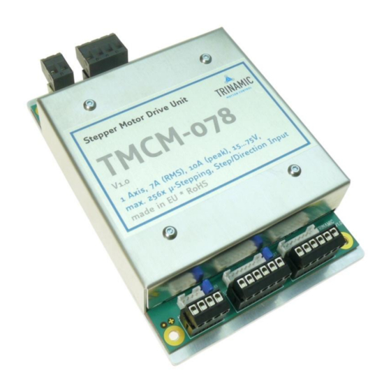 Trinamic TMCM-078 Manual