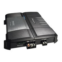 Pioneer GM-7300M - Amplifier Owner's Manual