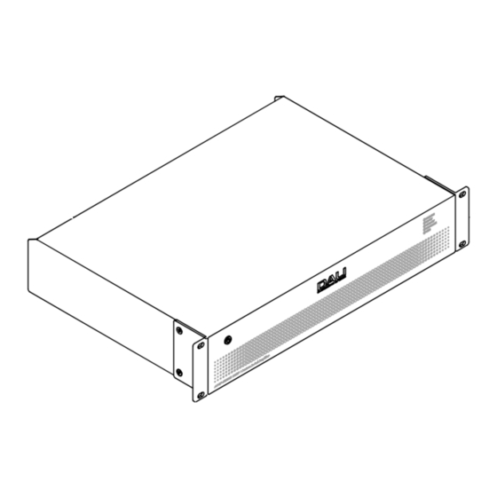 Dali PHANTOM CI AMP-2500 DSP Quick Start Manual
