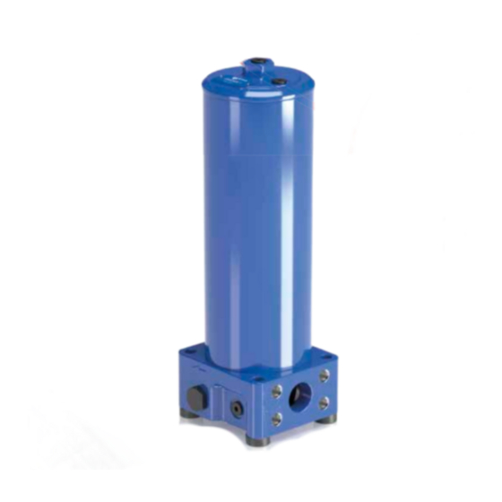 MP Filtri FHF325 Installation, Service & Maintenance Manual