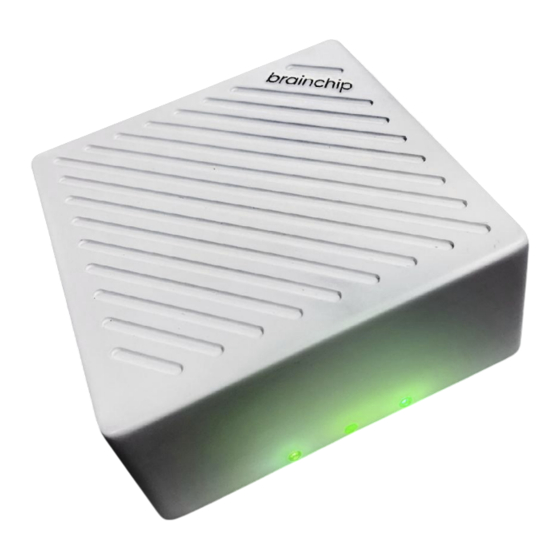 brainchip Akida Edge AI Box Manuals