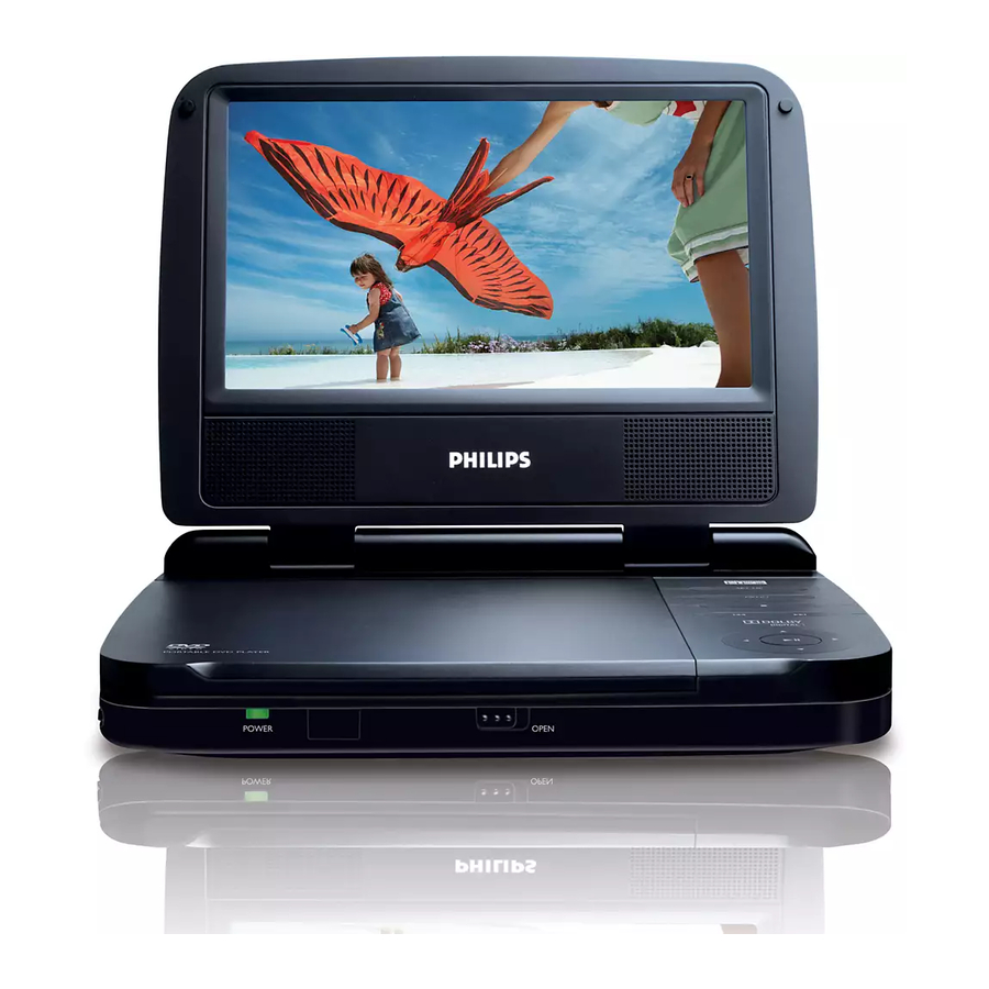 Philips PET733 Specifications