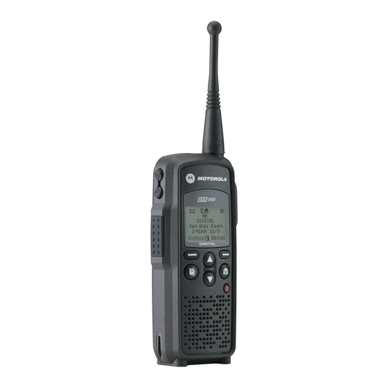 Motorola DTR SERIES DTR550 User Manual