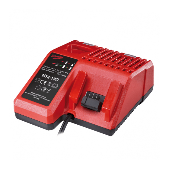 Milwaukee M12-18 C Original Instructions Manual