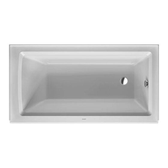 DURAVIT Architec 700353 Mounting Instructions
