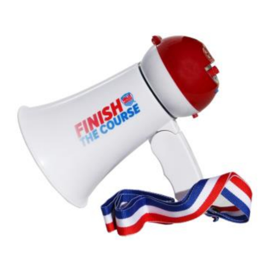 b4Adventure American Ninja Warrior Megaphone Manual