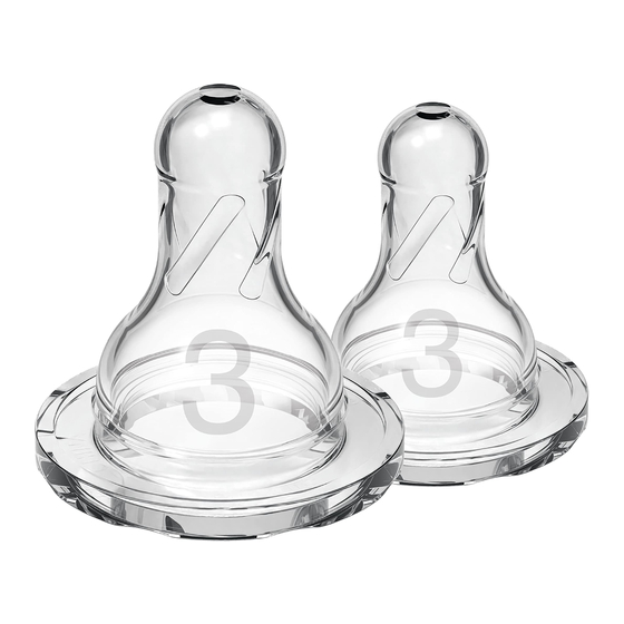 DrBrowns Natural Flow Nipple Quick Start Manual