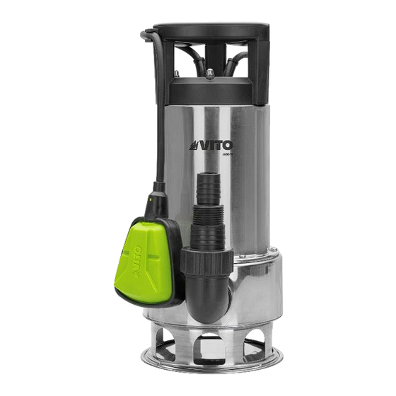 Vito Agro VIBAS1100 Instruction Manual