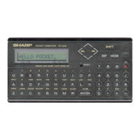 Sharp PC-1246S; PC-1248 Operation Manual