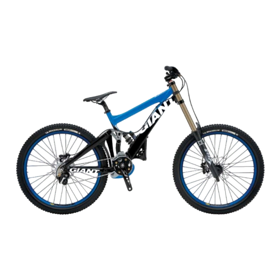 Giant GLORY DH Specifications