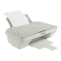 Canon Pixma MG2400 Series Manual