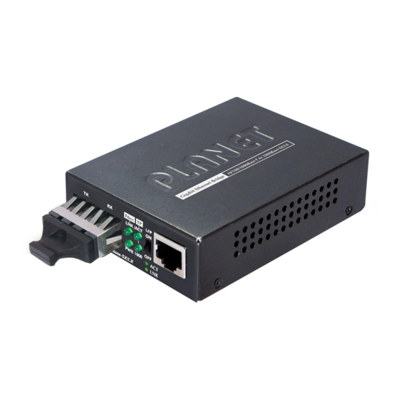Planet GST-805A User Manual