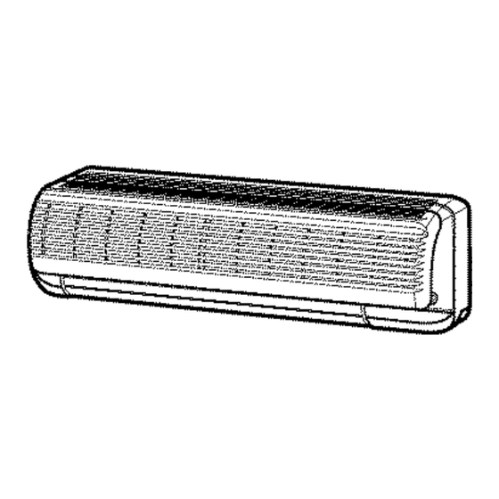 LG DELUXE HIGH WALL MINI SPLIT Installation Instructions Manual