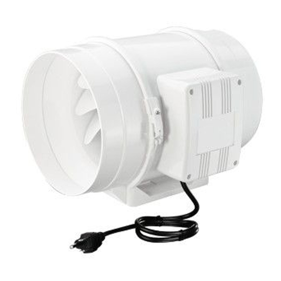 Vents-us TT 100 Installation Manual
