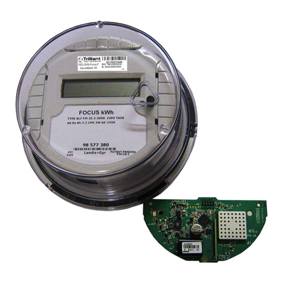 Trilliant SecureMesh RES-3000-
Focus Assembly Information