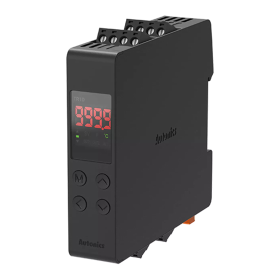 Autonics TR1D Series Manual