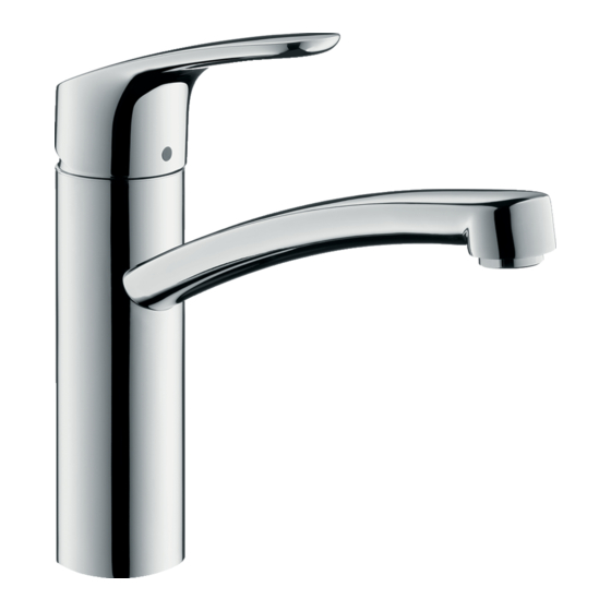 Hans Grohe Focus M41 SPTM 160 Instructions For Use Manual