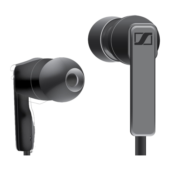 Sennheiser CX 5.00G Quick Manual
