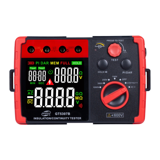 Benetech GT5307B Instruction Manual