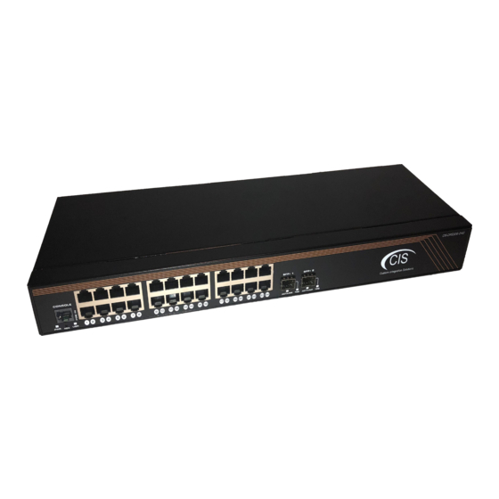 CIS CRS326-24G User Manual