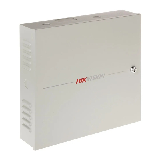 HIKVISION DS-K2600-G Series User Manual