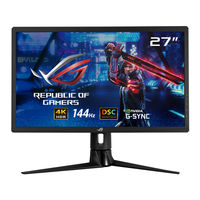 Asus ROG STRIX XG27UQ Manual