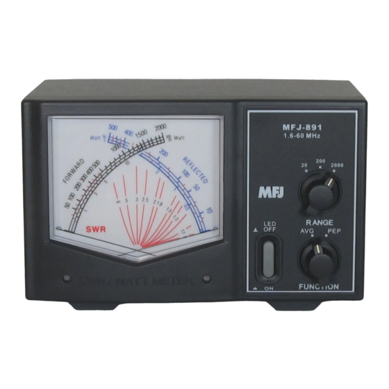 MFJ -891 User Manual